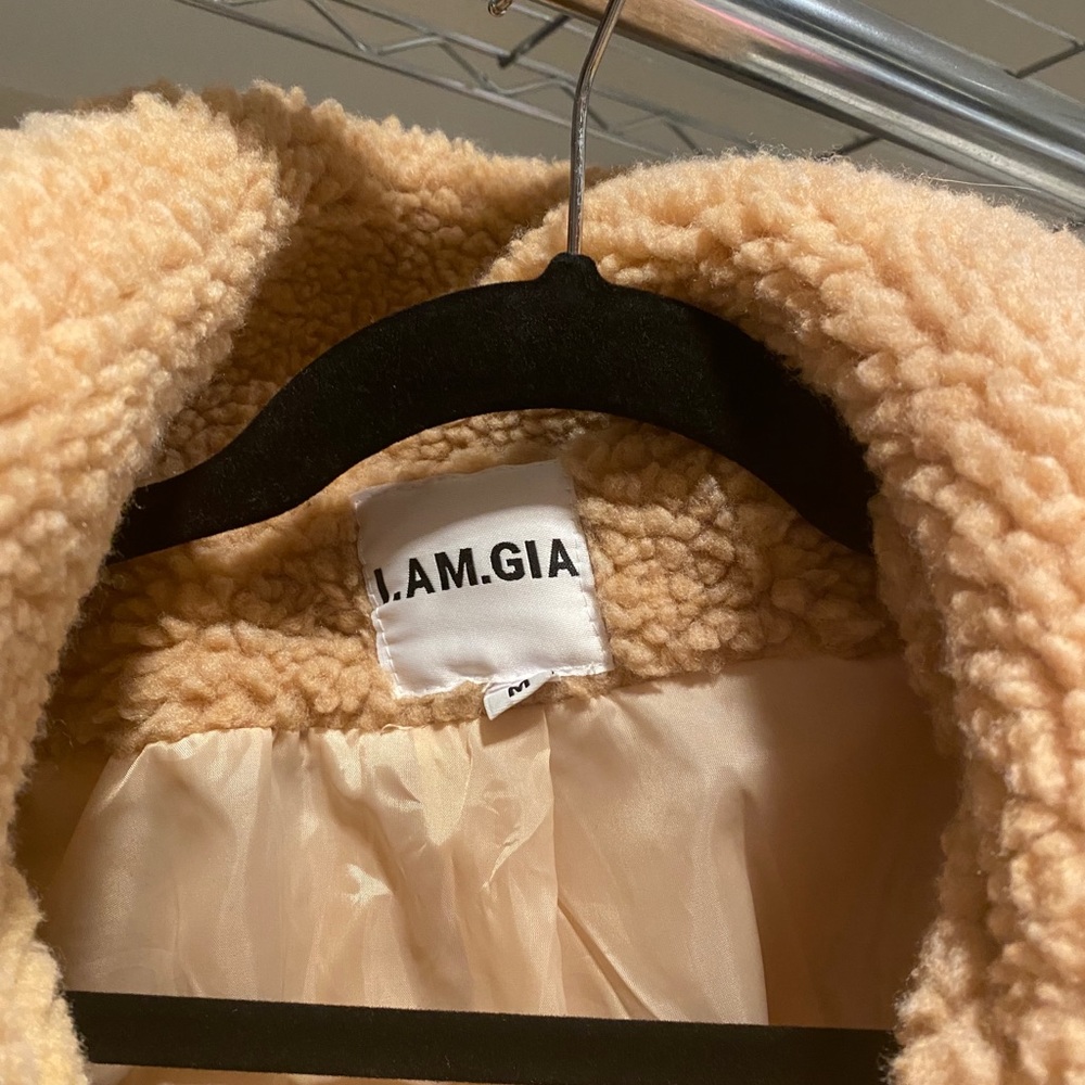 I.AM.GIA tan pixie coat - Picture 2 of 3